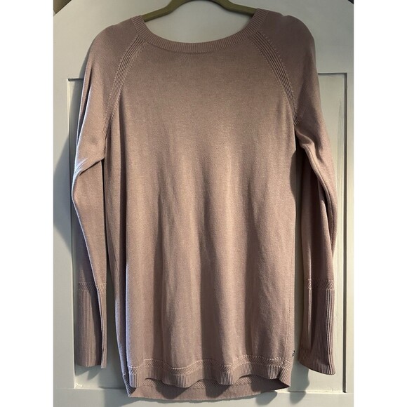 Lululemon Unity Drop Back Sweater Dusty Rose Size 12 - Picture 1 of 6